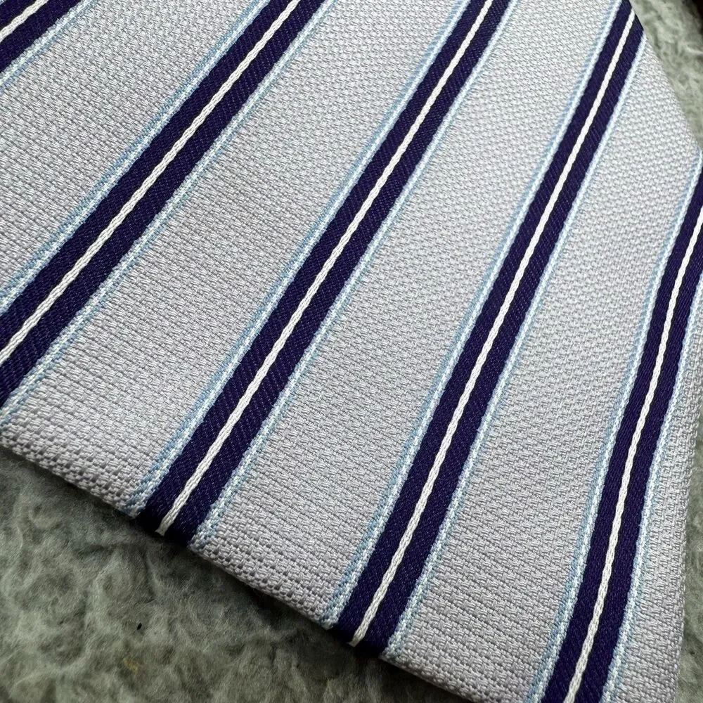 Paul Smith Silk Ties Lot Of 5 Designer Striped Neckties Luxury Bundle